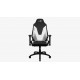 Aerocool Admiral Silla para videojuegos universal Asiento acolchado Negro, Gris, Blanco - 4710562758252